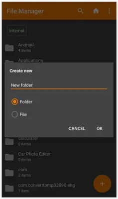 Simple File Manager android App screenshot 2