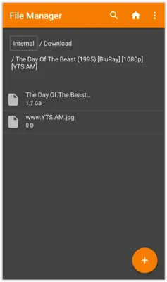 Simple File Manager android App screenshot 3